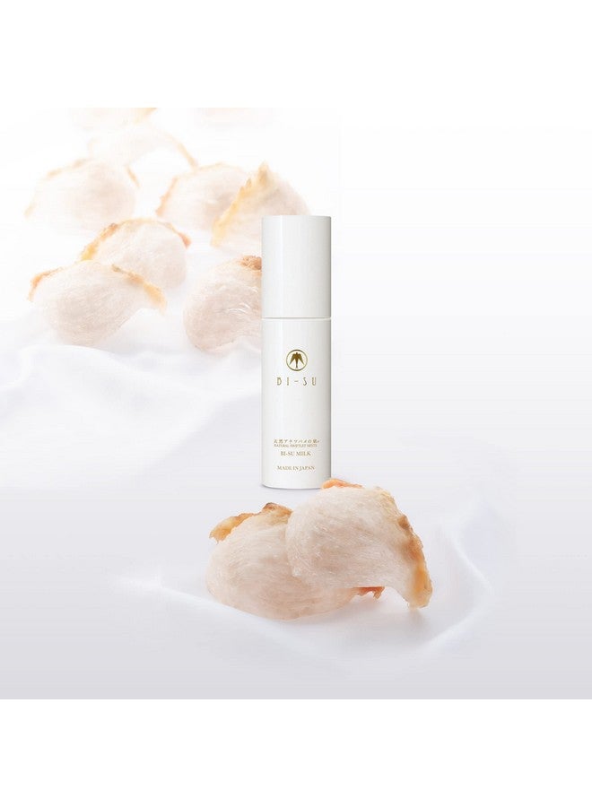 BI-SU Milk Moisturizing Lotion With Natural Swiftlet Nests Extract Ceramide Squalane Collagen Antiaging Lightweight Japanese Skincare Improves Dark Spots Dryness Texture 1.69 Fl.Oz 50Ml - Image 1