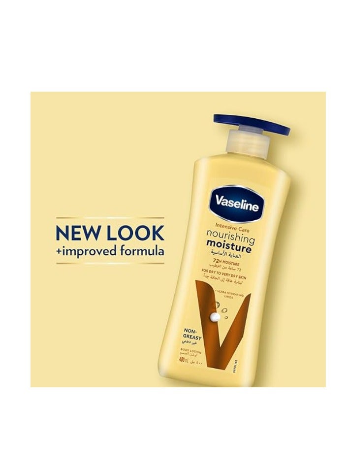 فازلين لوشن فازلين للجسم مرطب ومغذي مكثف 400 مل - Image 2