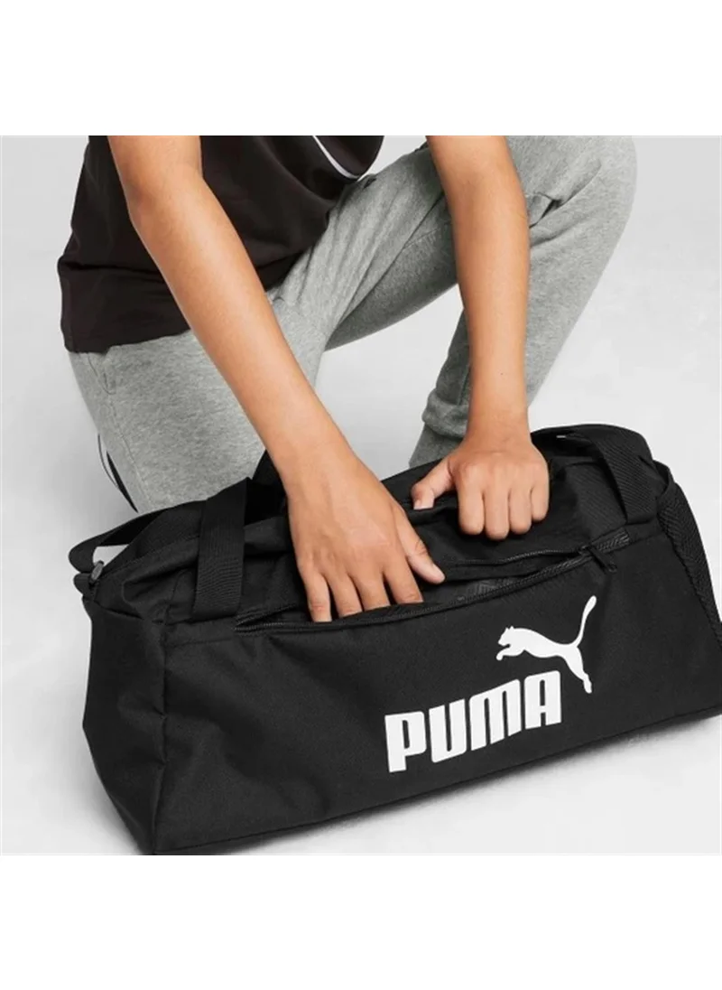 بوما Phase Unisex Black Duffel Bag 07994901