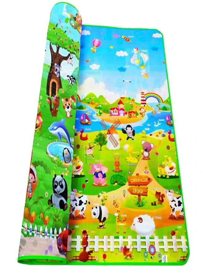 STOFFIER GARTEN Double Sided Water Proof Baby Mat Carpet Baby Crawl Play Mat Kids Infant Crawling Play Mat Carpet Baby Gym Water Resistant Baby Play & Crawl Mat for Baby Kids - Image 4