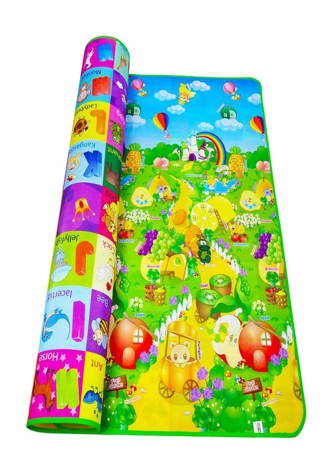 STOFFIER GARTEN Double Sided Water Proof Baby Mat Carpet Baby Crawl Play Mat Kids Infant Crawling Play Mat Carpet Baby Gym Water Resistant Baby Play & Crawl Mat for Baby Kids - Image 3