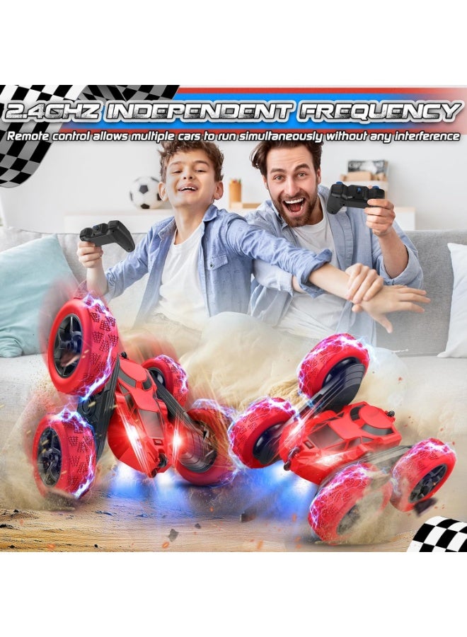 ESSEN Remote Control Car RC Cars Stunt Car Toy 4WD 2.4Ghz Double Sided 360° Rotating RC Car Kids Toy Cars for Boys Girls - Image 5