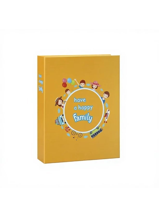 200 كتاب ألبوم تخزين الصور ، كتاب ألبوم 6 بوصة ، تخزين الصور بسعة كبيرة ، لأولاد الزفاف العائلي والبنات - Image 1