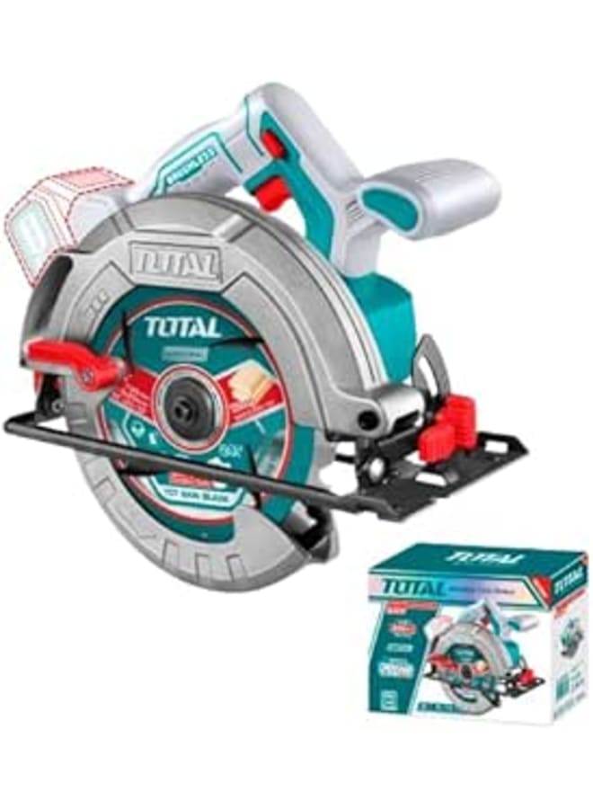 TOTAL Circular Saw 20V 7.25 Inch Without Brushless TSLI1851