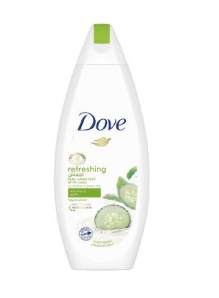 دوف غسول للجسم خالي من الكبريتات بالخيار والشاي الأخضر 500 مل - Image 1