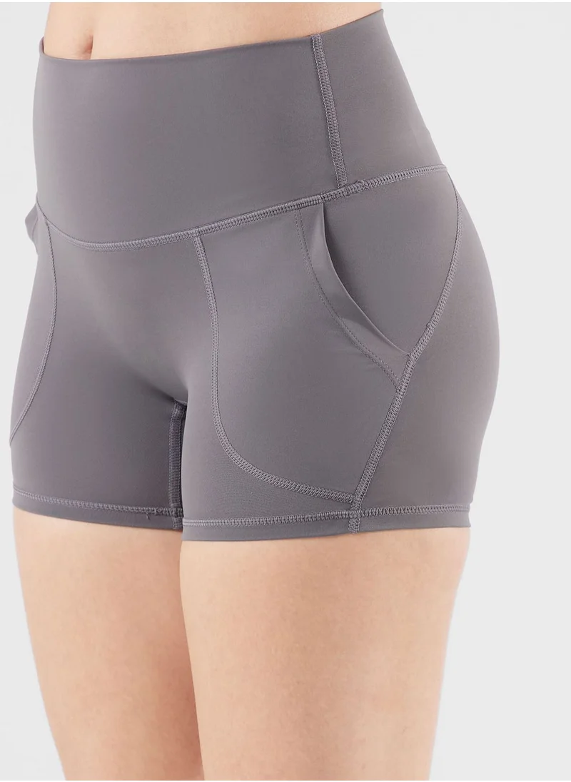 KAWN.YOGA High Waist Contour Seamless Shorts