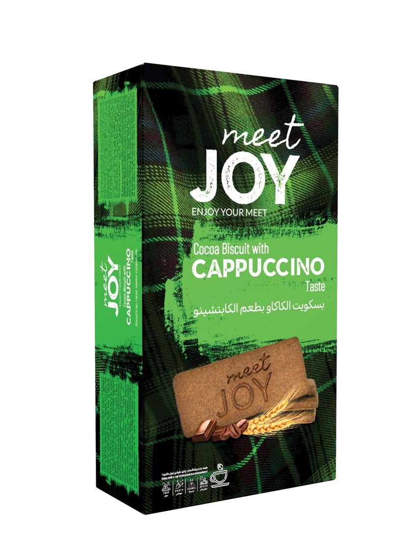 Meet Joy Cocoa Biscuit with Cappuccino