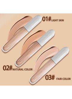 DMLNN DMLNN Concealer Full Coverage, under eye concealer for Dark Circles & Dark Spots, Waterproof Long-Lasting Brightener Concealer Makeup for All Skin - Light Skin  - Image 4