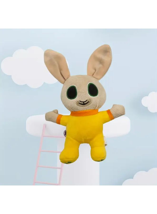 Purple Rabbit Plush Toy Soft Stuffed Animal Cuddly Huggable Gift for Kids - Image 3