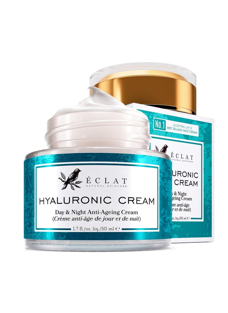 Eclat Skincare Eclat Hydrate & Renew Set - 2.5% Retinol Cream 1.7 fl oz and Hyaluronic Acid Cream 1.7 fl oz for Moisturizing and Firming Skin  - Image 2