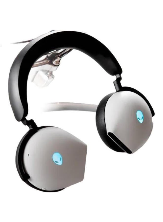Alienware Aw920H Tri-Mode Bluetooth Gaming Headset Compatible With Triangle Action, Over-Ear Gaming Headset, Wired And Wireless Smart Noise Cancellation, White - Image 1