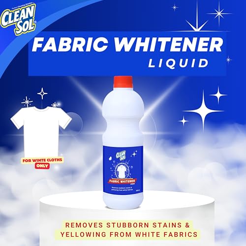 Cleansol Fabric Whitener- 500ml | Removes Stubborn Stains | Brightens White Clothes - Image 2