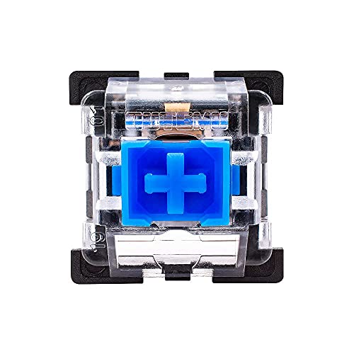 GranVela OUTEMU Blue Switches 3-pin Tactile Clicky 50gf - DIY Replacement for Mechanical Gaming Keyboard - 20 Pack with 1 Switch Puller - Image 2