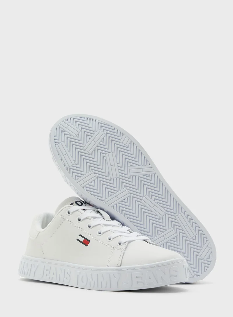 TOMMY JEANS Lace Up Low Top Sneakers
