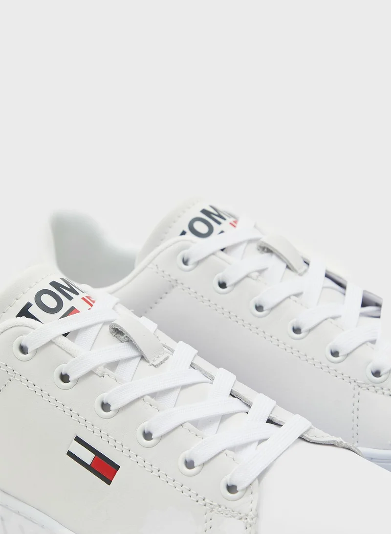 TOMMY JEANS Lace Up Low Top Sneakers