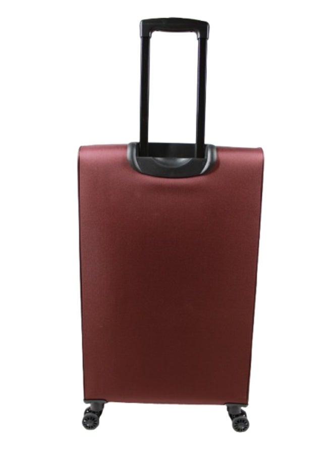 DKNY Softside Luggage on Wheels for Unisex | Ultra Lightweight ABS on with Spinner Wheels 4 Color Mauve - Image 3