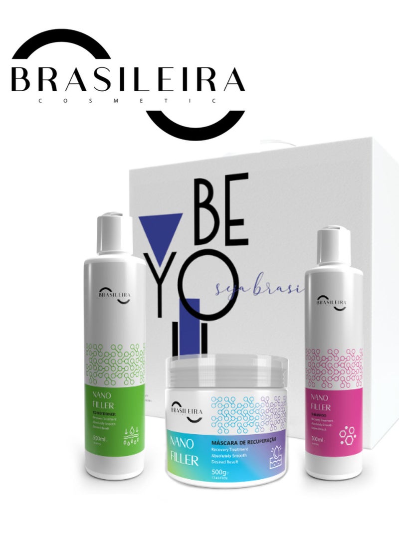 BRASILEIRA Nano Filler Home Care Kit