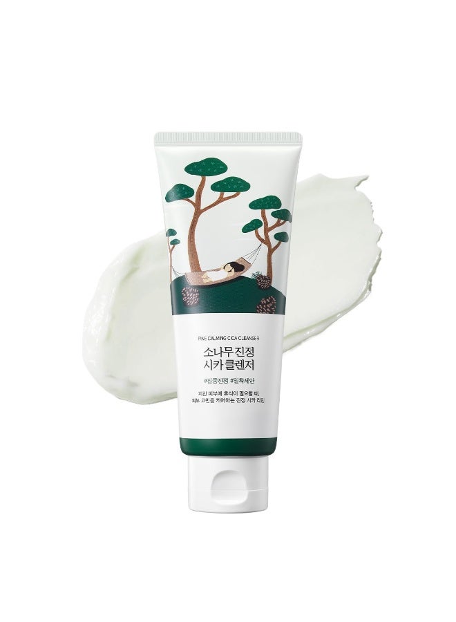 ROUND LAB Pine Calming Cica Cleanser Soothing Gentle Face Wash with Centella Asiatica 150ml - Image 1