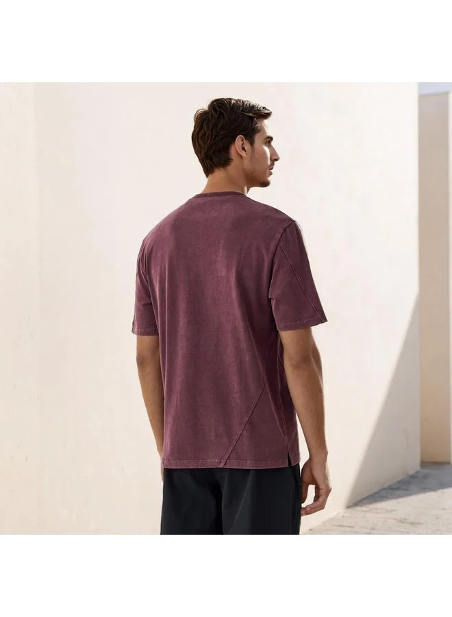 ADOT by Splash Printed Regular Fit T-shirt