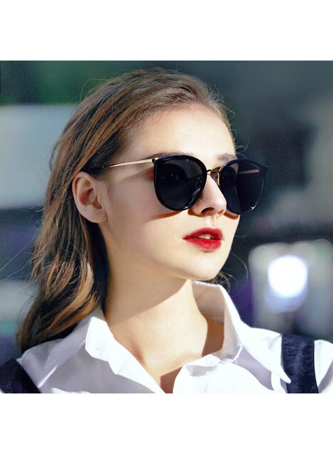 Eyeplay Women's Sungl, Lightweight Fashionable Retro Sungl For Driving, Ep-3059ky - Image 1