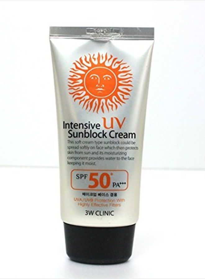 Do Wrap Performance Headwear 3w Clinic Intensive Uv Sunblock Cream SPF50 Pa+++ 70ml 5ea / For Make up Base Use Also / Korean Cosmetics - Image 3