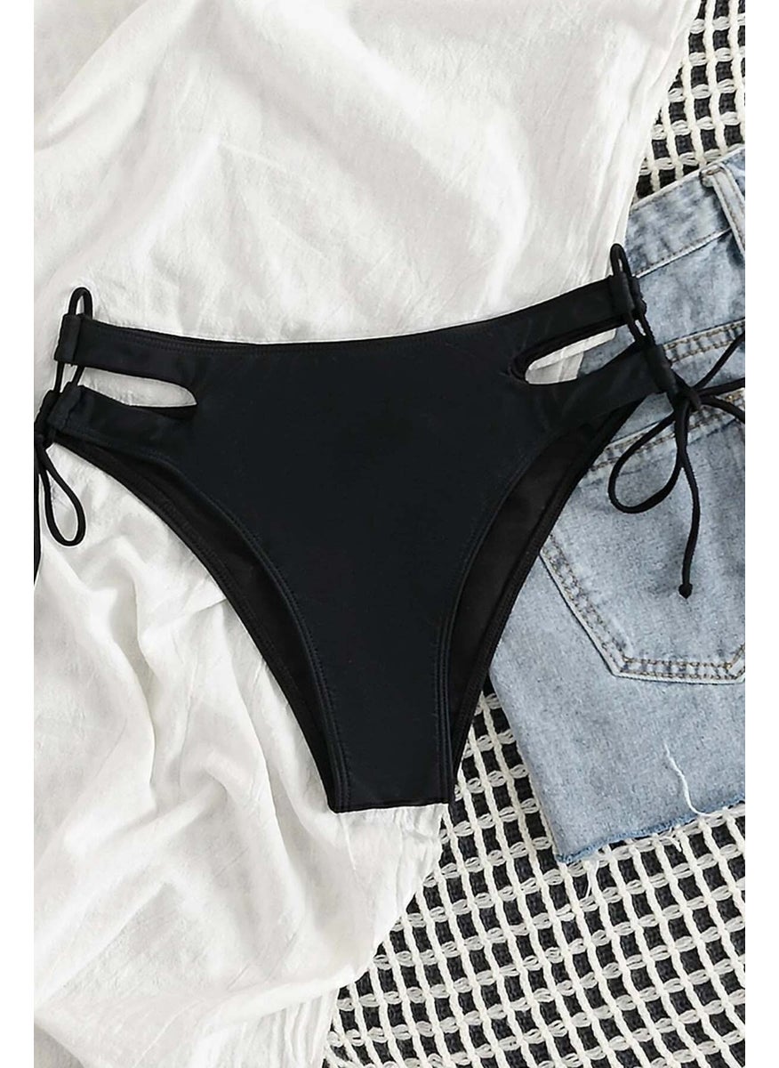 Angelsin Special Design Side Tie Bikini Bottom  - Image 2