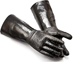 RAPICCA RAPICCA BBQ Gloves 17 Inches,700Ã¢â€žâ€°,Heat Resistant for Smoker/Grill/Cooking/Barbecue/Fry Turkey/Pot Holder/Oven  - Image 1