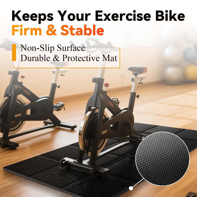 Stepwaver Walking Pad Treadmill Mat for Hardwood & Carpet Floors, 79" Ã— 39.4", 0.2" Thick Extra Large Non-Slip Exercise Equipment Mat, Mat for Under Treadmill & Indoor Bike on Carpet - Image 4