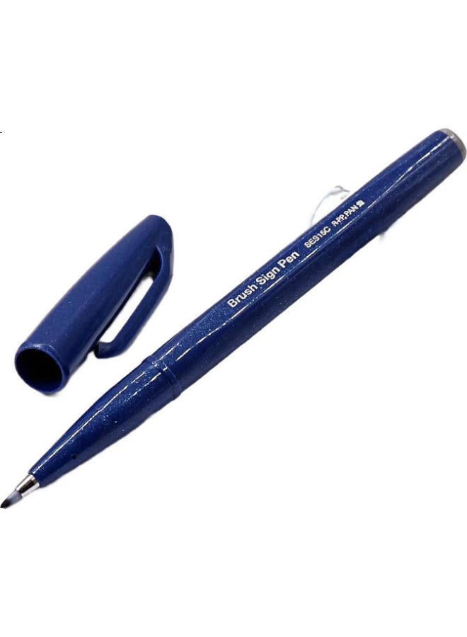 Pentel Ses15C Touch Sign Pen, Winter Night Blue - Image 3