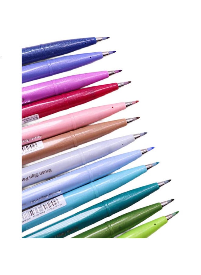 Pentel Ses15C Touch Sign Pen, Winter Night Blue - Image 1