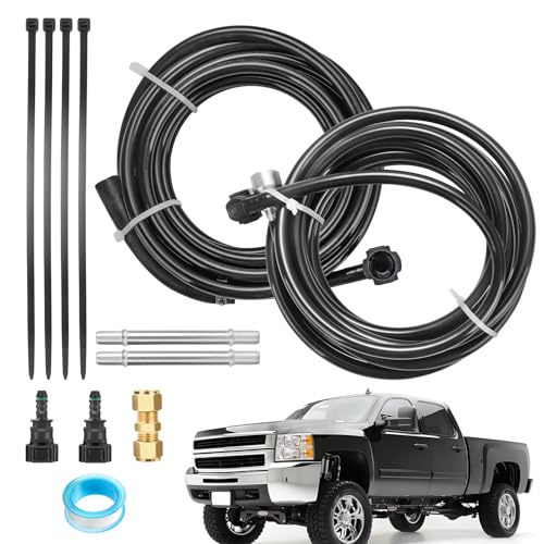 CXFDDV FLFG0340 Fuel Lines Repair Kit Pickups Vent Line Compatible with 20042010 Chevrolet Silverado GMC Sierra 1500 2500 3500 43L 48L 53L 60L 81L Replace OE FLFG0340 - Image 1