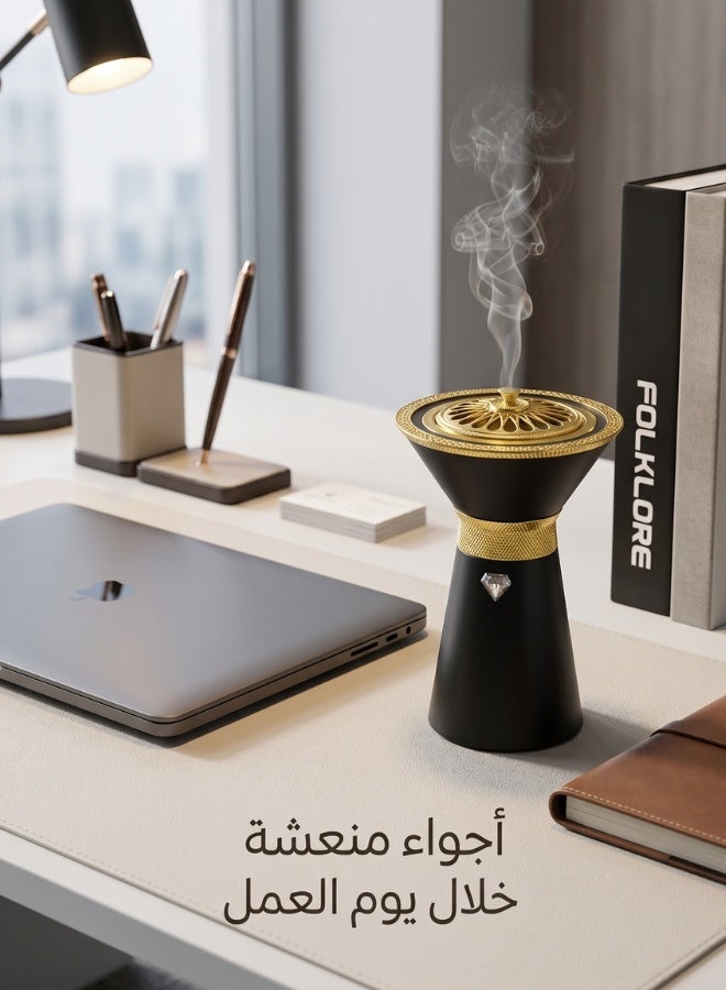 Smart Rechargeable Electric Incense Burner With Fast Heating For Home And Car Use - Image 5