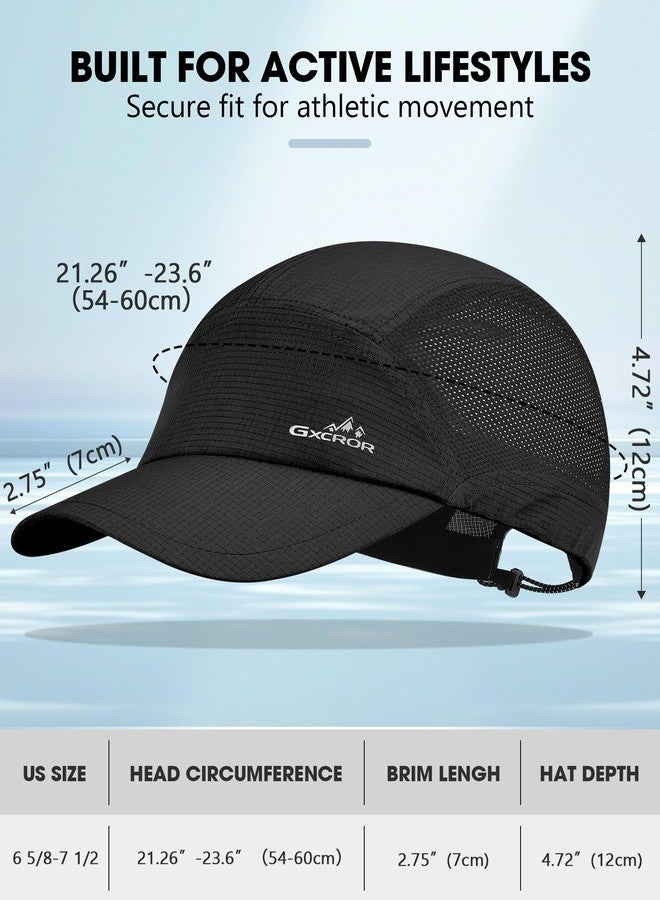 GXCROR Performance Baseball Cap for Men & Women - UPF 50+ Running Hat, Lightweight Quick-Dry Sports Hat for Golf, Hiking, Gym - Image 5
