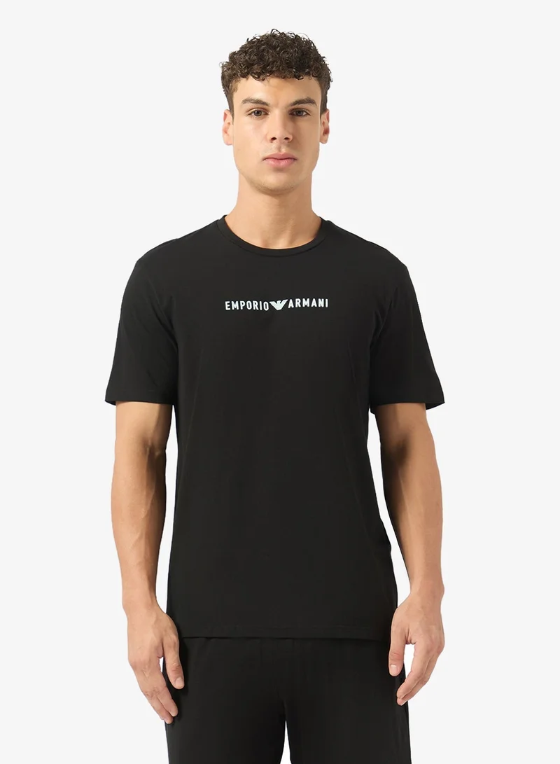 Emporio Armani Logo Crew Neck T-Shirt
