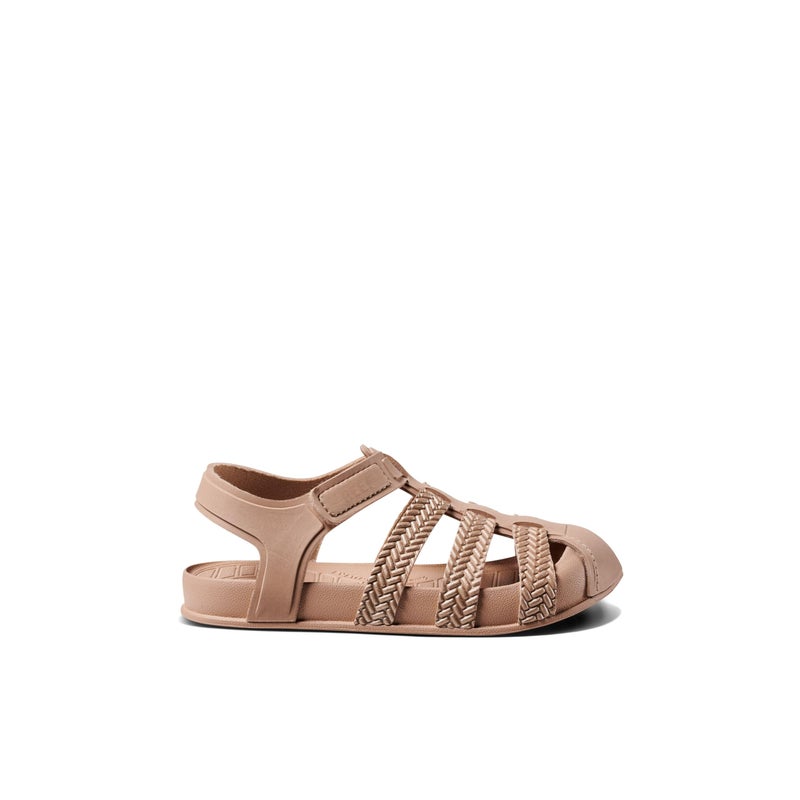 Reef Toddler/Little Kid Water Beachy Fisherman Sandal, Water Friendly, Adjustable Strap, Closed Toe, Golden Hour, 12 - Image 3