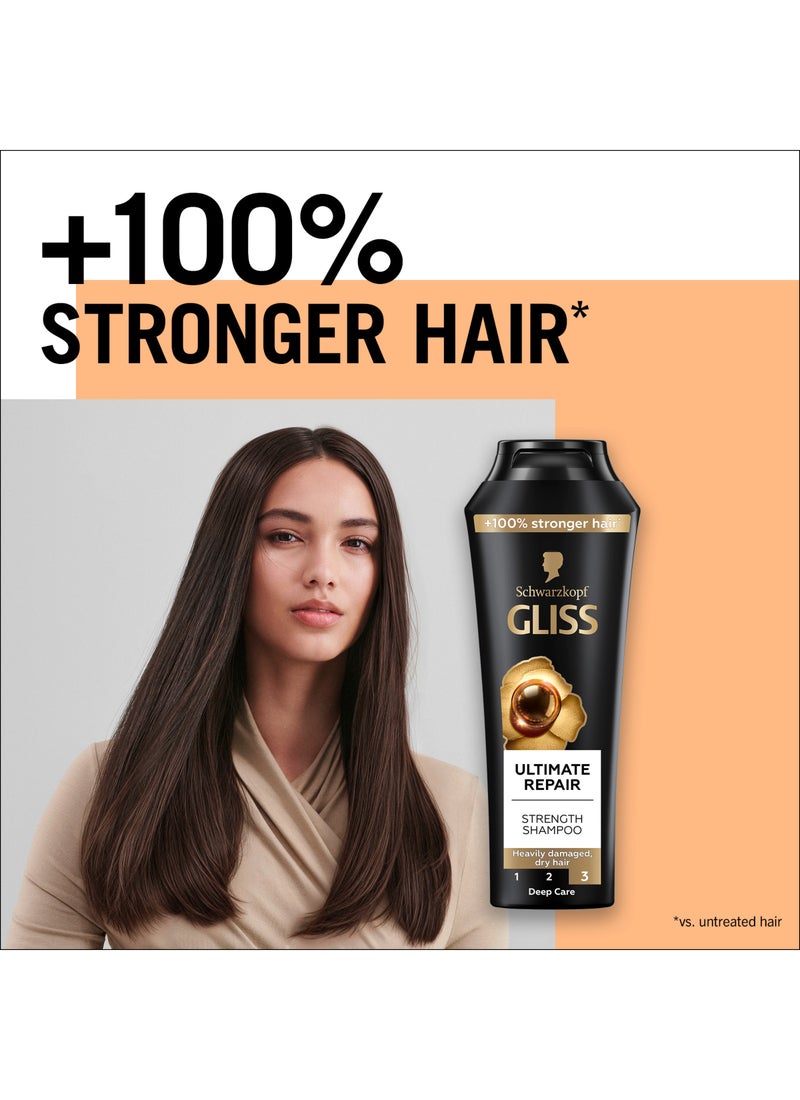 Gliss Ultimate Repair - Strength Shampoo 400ml - Image 3