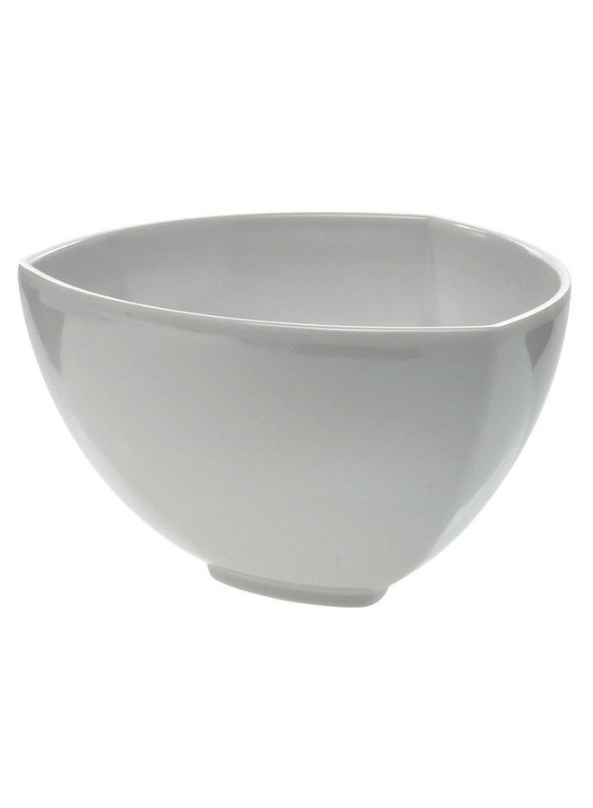 Triangle Shape Serving Bowl 73 oz White Melamine - 10"L x 10"W x 4 3/8"H
