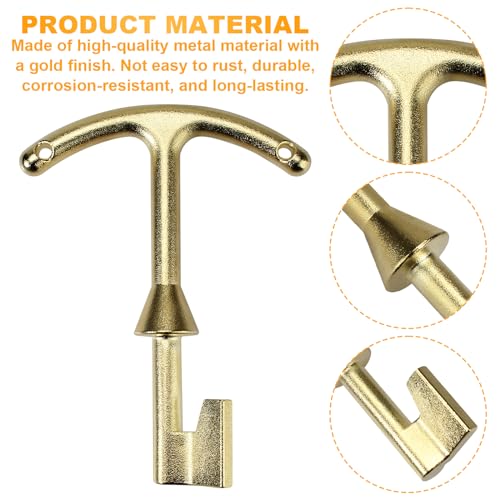 AGUNION M07001 5.5'' Water Meter Box Key, Water Meter Cover Key, Water Meter Box Lid Key, Lid Opening Tool - 1 Pack - Image 3