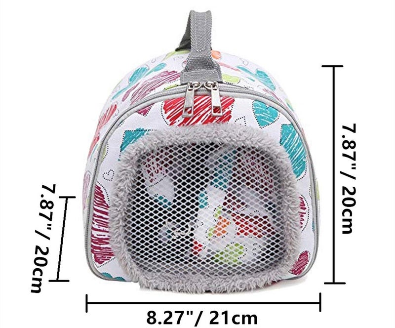 Litewoo Guinea Pig Carrier Soft Portable Breathable Handbag Pouch for Guinea Pig Hamster Rat Chinchilla Sugar Glider Carrying Bag - Image 2
