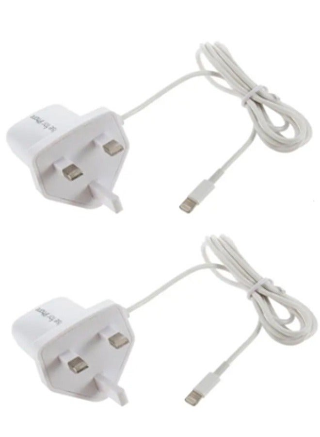 Yingde Pack Of 2 Charger With USB Cable For IPhone and Ipad - Image 1