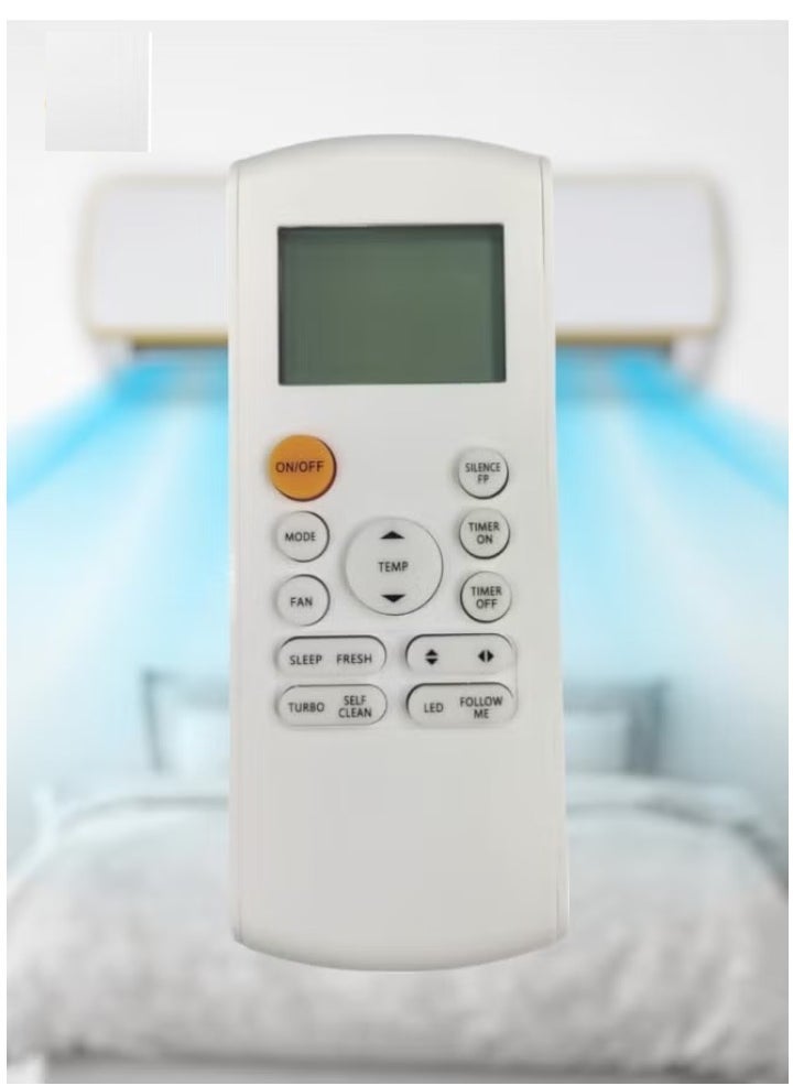 ELTRAZONE Universal AC Remote Control Replacement for Air Conditioners, Easy to Use, Fully Compatible with Multiple AC Brands, Temperature & Mode Control - Image 2