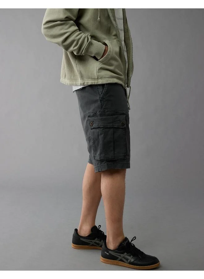 American Eagle AE Flex Lived-In Longer Length Cargo Short