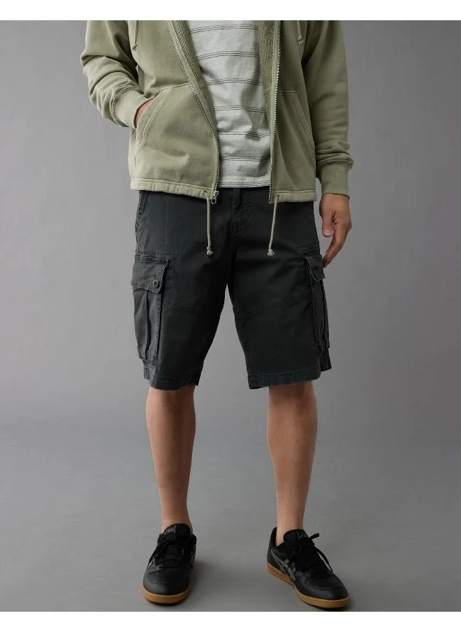 American Eagle AE Flex Lived-In Longer Length Cargo Short