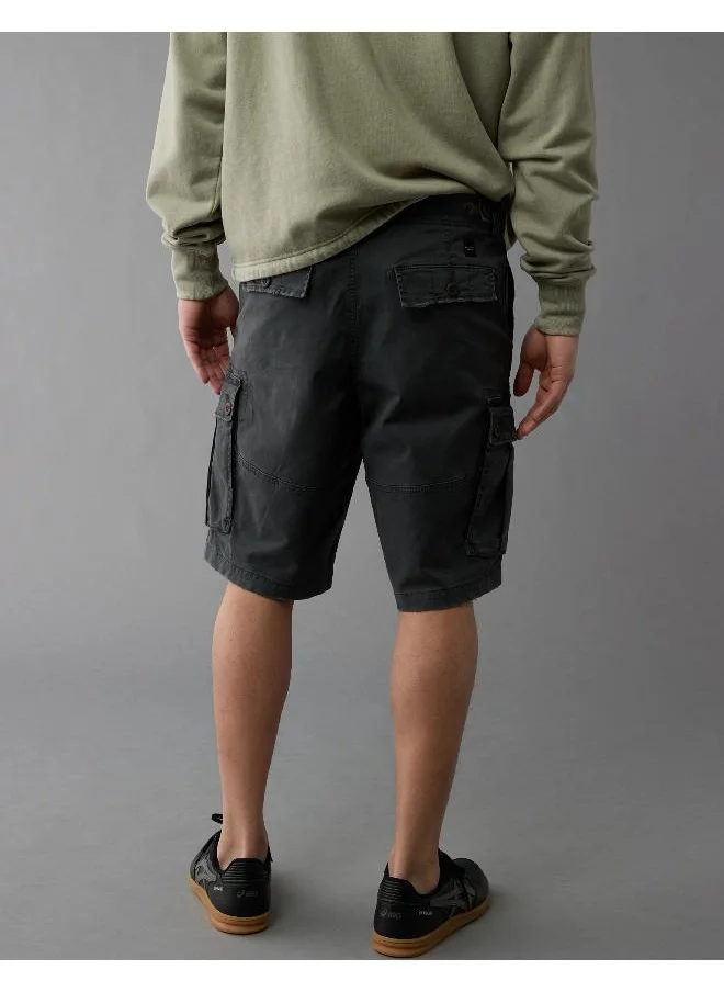 American Eagle AE Flex Lived-In Longer Length Cargo Short