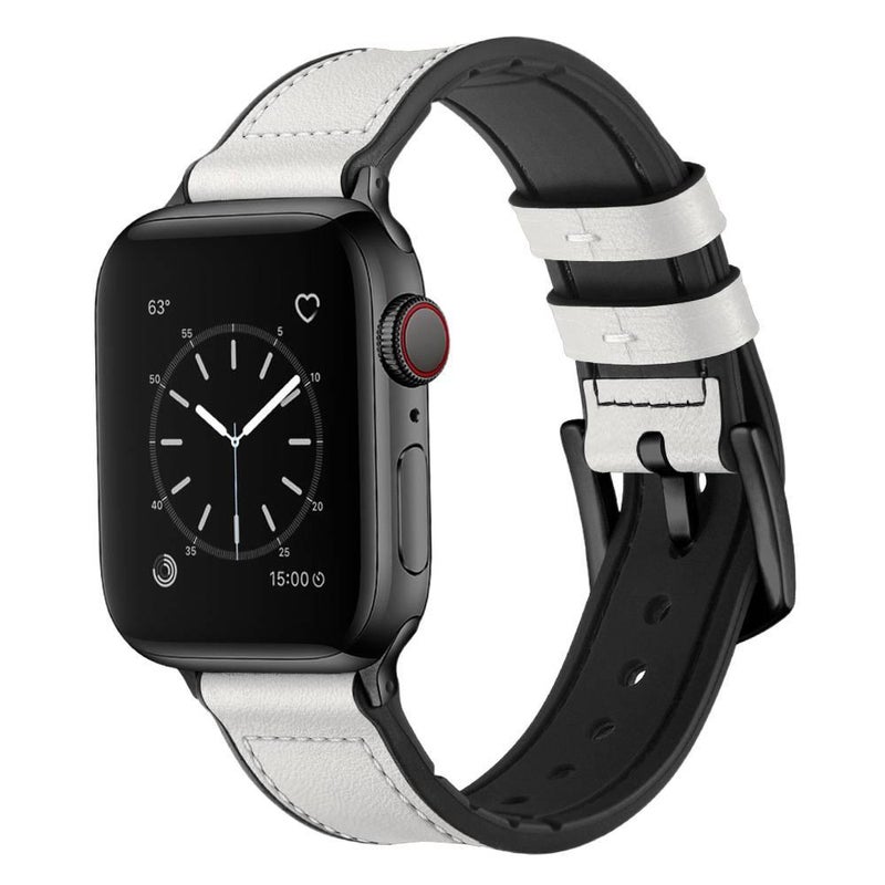 سوار ساعة ذكية سوار رياضي من السيليكون متوافق مع Apple Watch 38/40/41/42/44/45/49mm بملاءمة قابلة للتعديل وحزام بديل باللون برتقالي قابل للتعديل - Image 3