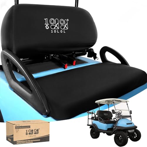 10L0L Golf Cart Seat Dust Cover - Waterproof, Dustproof, Sun-Proof Seat Protector for Yamaha EZGO, Club Car,All-Season Weather Resistant Front & Rear Seats Protection - Image 1