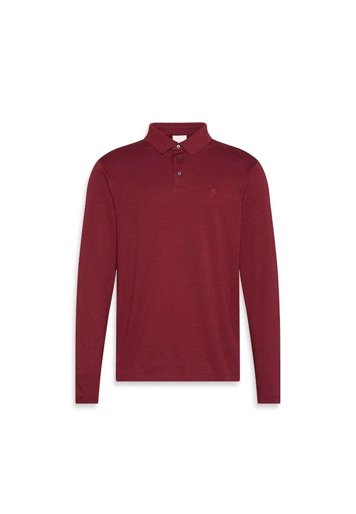 CALVIN KLEIN  Long Sleeve Polo Shirt for Men | Best Price UAE