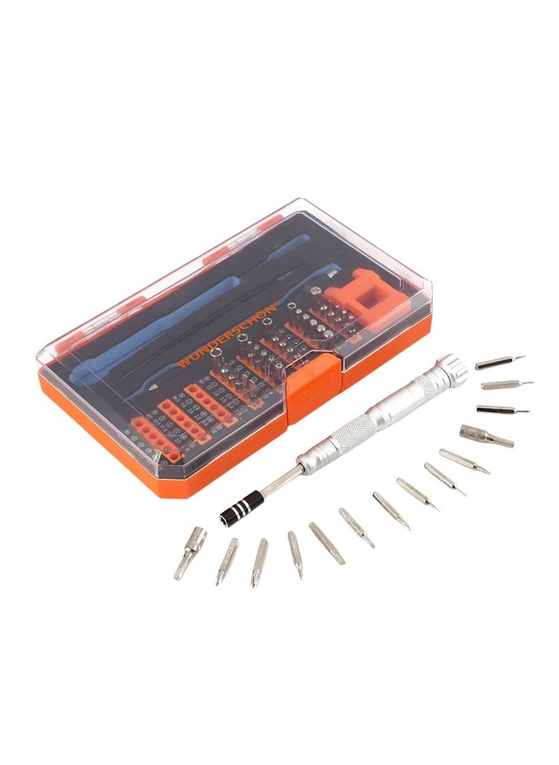 WUNDERSCHÖN - WUNEDRSCHÖN | Set Of 126 Pieces _Precision Screw Driver And Reatachable Heads _ Suitable For Small Screws And Delicate Components -Laptop Mobile Watch Jewelry DIY - Image 1