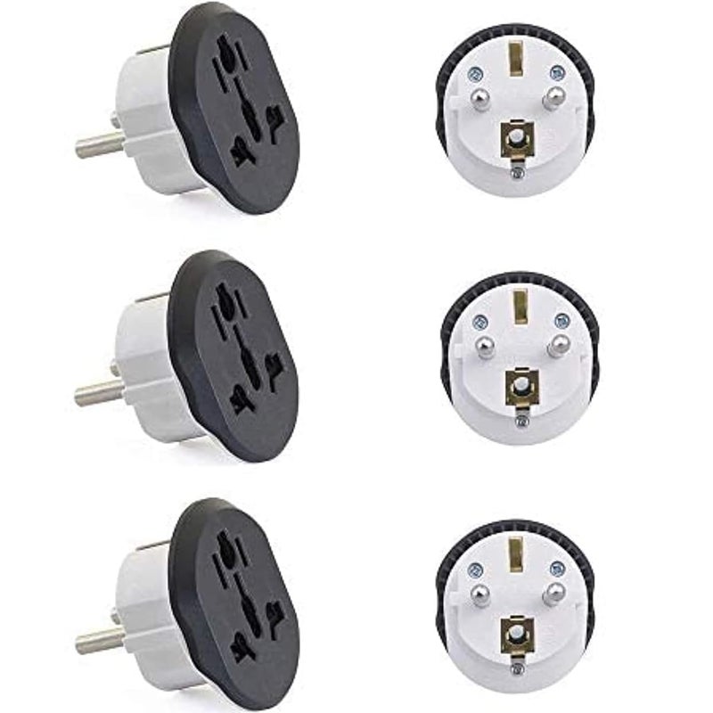 Power Plug Adapter - Power Adapter 220V / 16A - White - 3 Pieces - Image 2