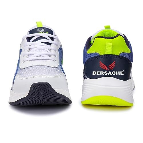 BERSACHE Premium Sports,Gym, Trending, Stylish Running Shoes for Men (Blue), 7 UK - Image 3